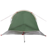 Backpacking Tent Green 2-Person 185T Polyester with PU Coating 42018574