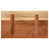 Table Top 60x40x3.8 cm Rectangular Solid Wood Acacia 370969