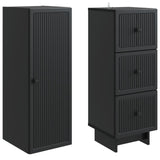 Cabinet Set 2 pcs 33 x 34.5 x 90 cm Engineered Wood 3416386