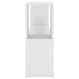 Book Cabinet White 100x24x63 cm Engineered Wood 809170