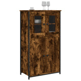 Highboard Smoked Oak 62x32x106.5 cm Engineered Wood 834207
