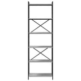 Bookshelf Grey sonoma 60 x 30 x 189.5 cm Engineered Wood 868380