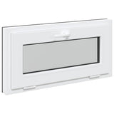 Basement Window RISOR 80x40 cm Tilt 3 Glazing Anthracite 4108464
