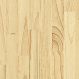 810027 Bed Frame without Mattress Solid Wood 160x200 cm