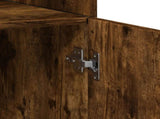 Highboard Smoked Oak 80x42.5x249 cm Engineered Wood 3281361