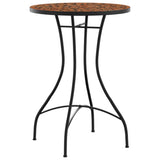 Mosaic Bistro Table Terracotta 50x70 cm Ceramic 4003398
