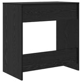 Desk with Drawer Black Oak 77.5 x 43 x 79 cm Engineered Wood 869515