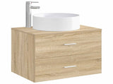 Bathroom Wash Basin Chrome 40.5 x 40.5 x 15.5 cm Metal 890240