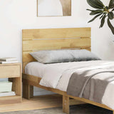 Headboard 100 cm Solid Wood Oak 851976