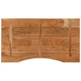 Desk Top 100x50x2.5 cm Rectangular Solid Wood Acacia 370164