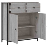 Sideboard Grey Sonoma 70x30x80 cm Engineered Wood 835527