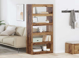Book Cabinet Old wood 60 x 30 x 166 cm Engineered wood 880459