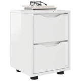 Bedside Tables 2 pcs High Gloss White 30.5 x 30 x 43 cm 888806