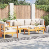 Outdoor Rug Chevron ARAKIL Black and Grey 600 x 300 cm 42003461