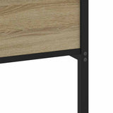 Bed Frame without Mattress Sonoma Oak 80x200 cm Engineered Wood 4017281