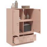 Highboard Pink 67x39x95 cm Steel 841806