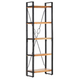 5-Tier Bookcase 60x30x180 cm Solid Acacia Wood 286588
