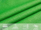 Sunshade Sail 160 g/m Light Green 3x6 m HDPE 311295