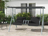 2 seats Outdoor Patio Swing Chair 59838126