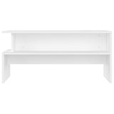Coffee Table White 90x55x42.5 cm Engineered Wood 834278