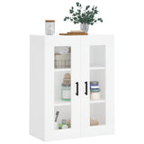 Wall Mounted Cabinet White 69.5x34x90 cm 828484