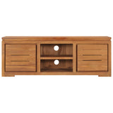 TV Cabinet 110x30x40 cm Solid Teak Wood 289069