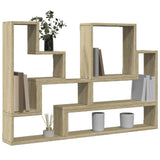 Wall Shelf Sonoma Oak 96x12x64 cm Engineered Wood 840802