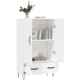 Highboard White 69.5x31x115 cm Engineered Wood 828228
