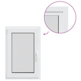 Basement Window "RISOR" 60x80 cm Tilt&Turn DIN Left White 4108346