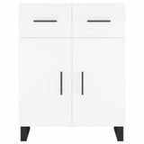 Highboard White 69.5x34x180 cm Engineered Wood 3198553