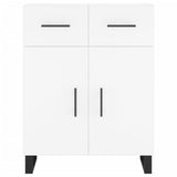 Highboard White 69,5x34x180 cm Engineered Wood 3198169