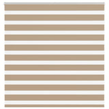 ZNTS Zebra Blind Sand Brown 150x100 cm Fabric Width 145.9 cm Polyester 4014531