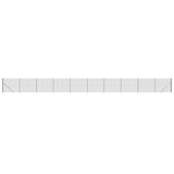 Wire Mesh Fence with Spike Anchors Anthracite 2x25 m 154254