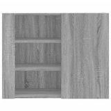 Wall Cabinet Grey Sonoma 75x35x60 cm Engineered Wood 848428