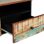 ZNTS Coffee Table 80x54x40 cm Solid Wood Reclaimed&Engineered Wood 351956