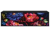 Wall-mounted TV Cabinet KIEL 102 x 33 x 40 cm Black Oak 8007178