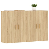 Wall Mounted Cabinets 2 pcs Sonoma Oak Engineered Wood 3197875