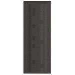 ZNTS Doormat Stripe Black and Grey 115x300 cm 4105598