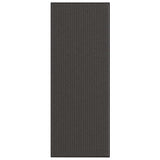 ZNTS Doormat Stripe Black and Grey 115x300 cm 4105598