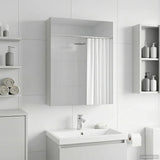 Bathroom Mirror Cabinet White 50 x 14.5 x 70 cm Engineered wood 889039
