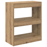 Book Cabinet Artisan Oak 60 x 30 x 72 cm Engineered Wood 880457