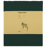 Table Cloth 5 pcs Round Dark Green 180 cm Polyester 42040263
