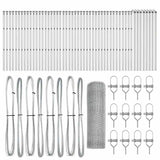 Ground Fix Welded Wire Fence 100 x 0.8 m 3353023