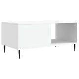 Coffee Table White 90 x 50 x 40 cm Engineered Wood 894495