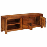 TV Cabinet with Shelf Brown 110 x 30 x 40 cm Solid mango wood 4104602