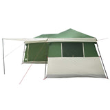 Family Tent with Rainfly Water-Resistant 14-Person Green 42042222