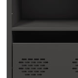 Highboard Black 68x39x103.5 cm Steel 851406