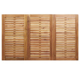 Garden Dining Set 7 pcs Brown Solid acacia wood 3334792