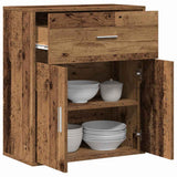Sideboard with Drawer Old Wood 60 x 31 x 70 cm Engineered Wood 871395