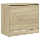 Shoe Cabinet Sonoma Oak 80x42x69 cm Engineered Wood 840003